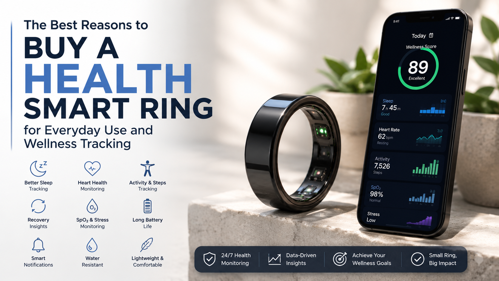 The Best Reasons to Buy a Health Smart Ring for Everyday Use and Wellness Tracking